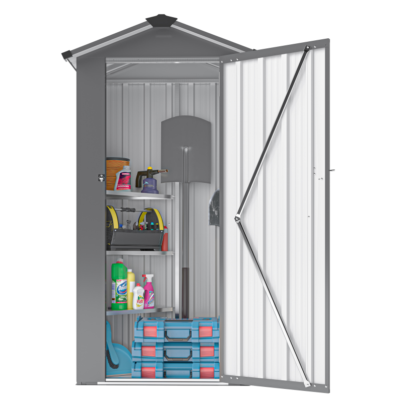 Waterproof Garden Tool Storage Lockable Shed - image 8
