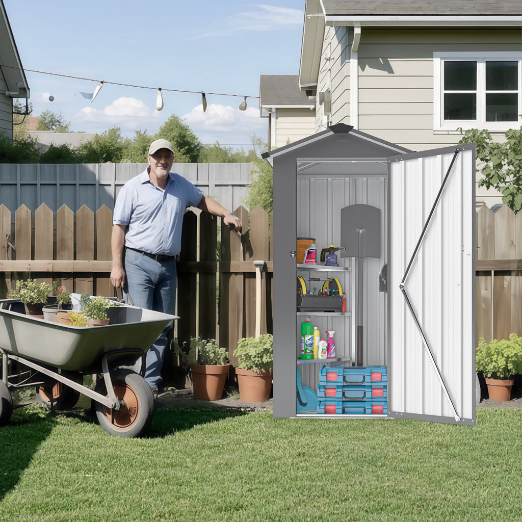 Waterproof Garden Tool Storage Lockable Shed