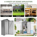 Waterproof Garden Tool Storage Lockable Shed - image 5