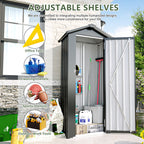 Waterproof Garden Tool Storage Lockable Shed - image 4