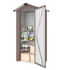 Waterproof Garden Tool Storage Lockable Shed - image 29