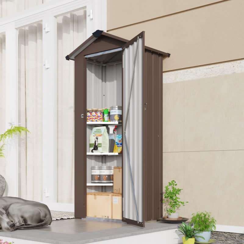 Waterproof Garden Tool Storage Lockable Shed