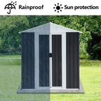 Metal Outdoor Garden Storage Shed - image 3