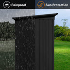 Metal Outdoor Garden Tool Storage Shed - image 5
