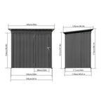 Metal Outdoor Garden Sturdy Storage Shed - image 1