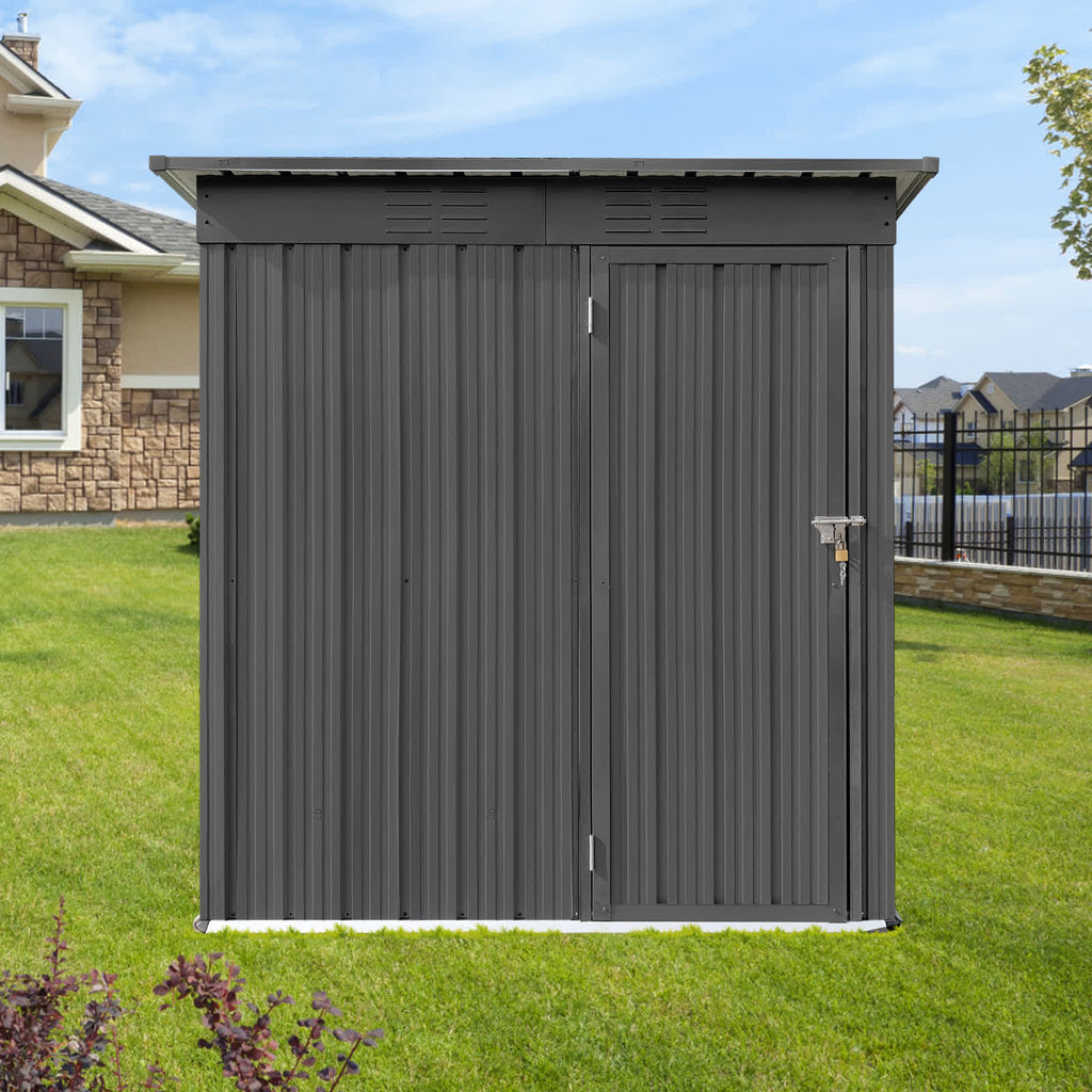Metal Outdoor Garden Sturdy Storage Shed