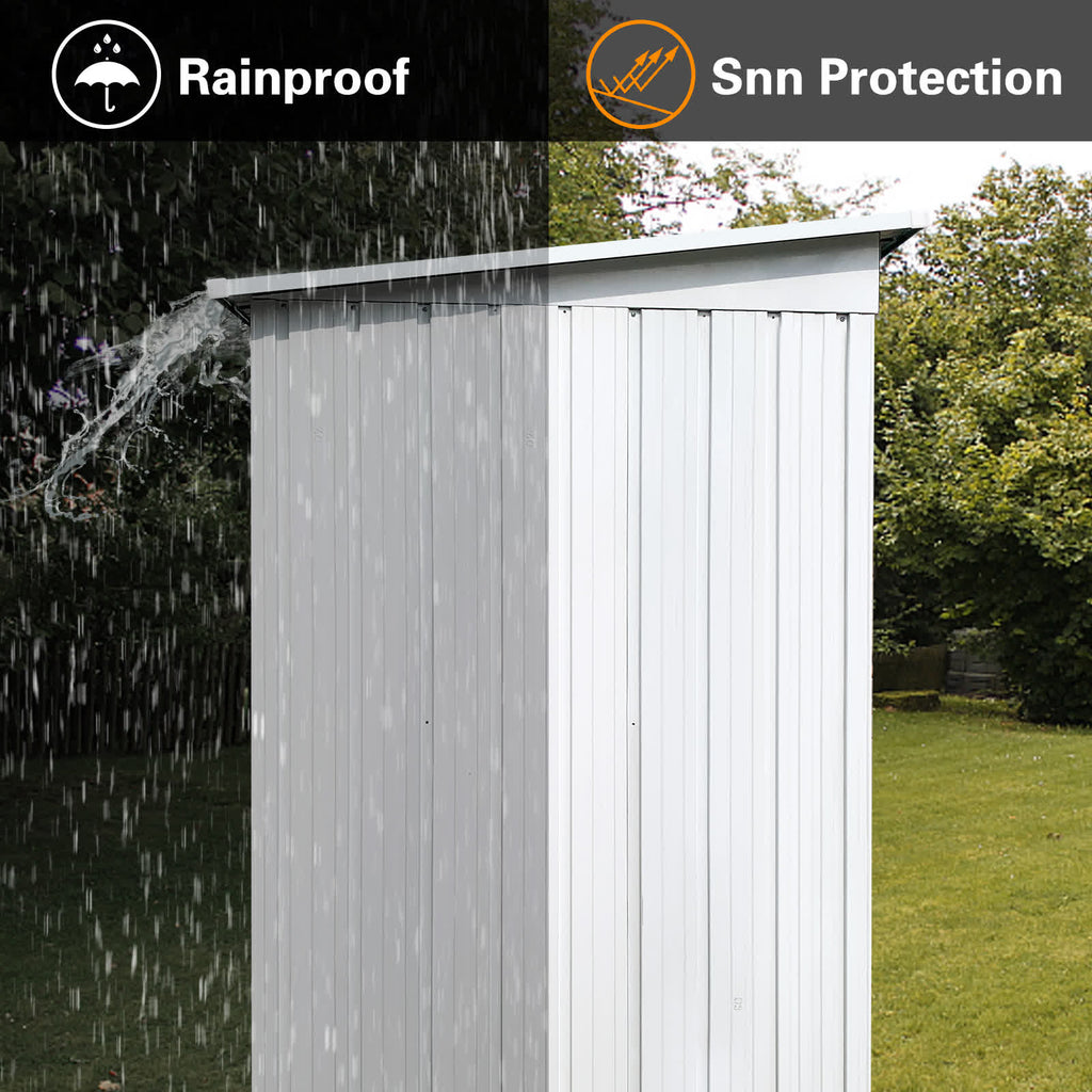 Metal Outdoor Garden Sturdy Storage Shed - image 10