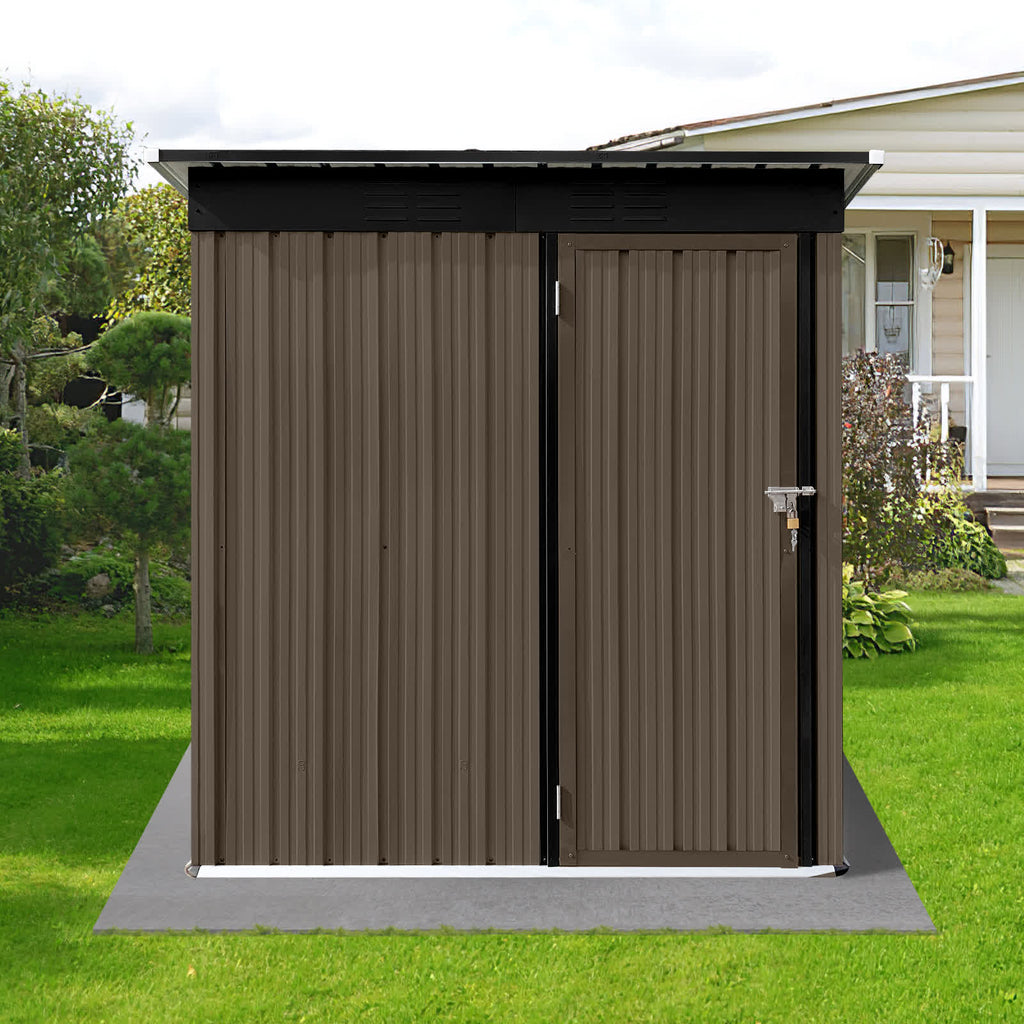 Metal Outdoor Garden Sturdy Storage Shed