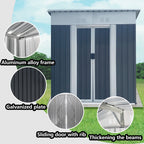 Outdoor Tool Bike Storage Garden Shed  - image 3