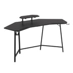 Gaming Desk with Shelf & Accessory Holders - image 8