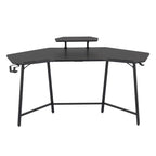 Gaming Desk with Shelf & Accessory Holders - image 1
