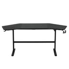 Modern Gaming Desk with Shelves & Accessory Holder - image 10