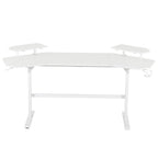 Modern Gaming Desk with Shelves & Accessory Holder - image 22