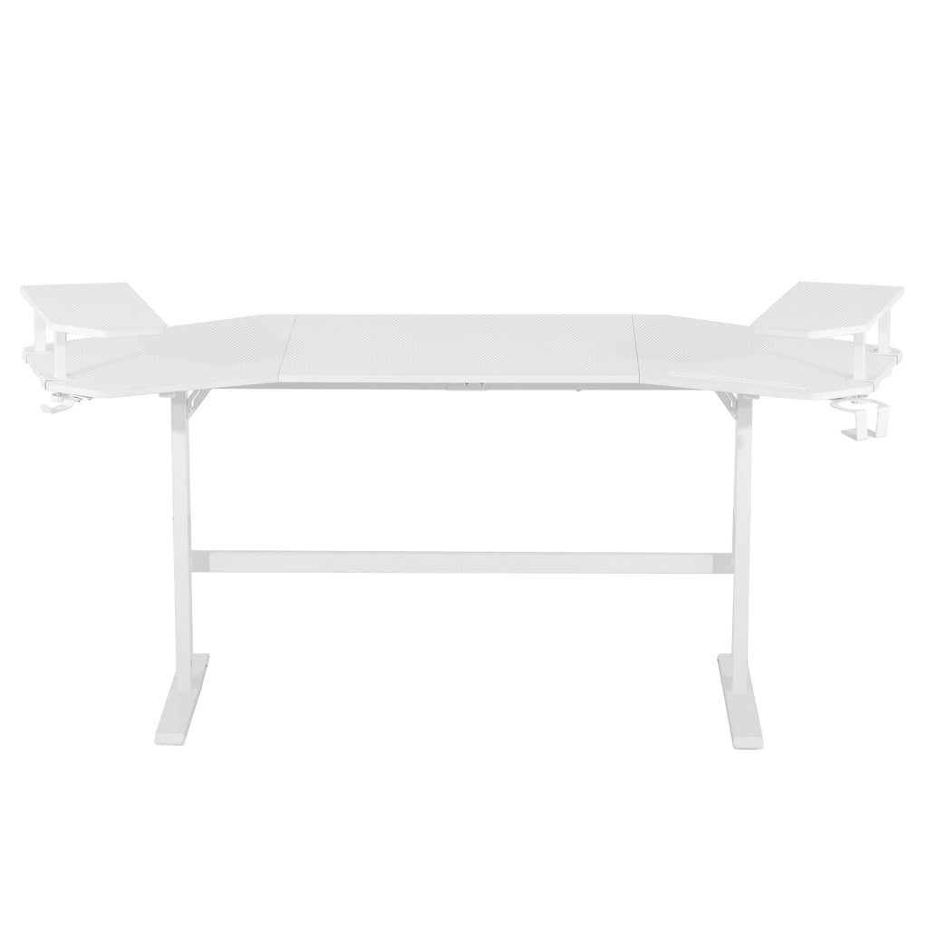 Modern Gaming Desk with Shelves & Accessory Holder - image 20