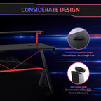 Elevated Monitor Shelf Gaming Desk - image 5