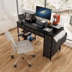 Modern Drawers Storage Computer Desk - image 2