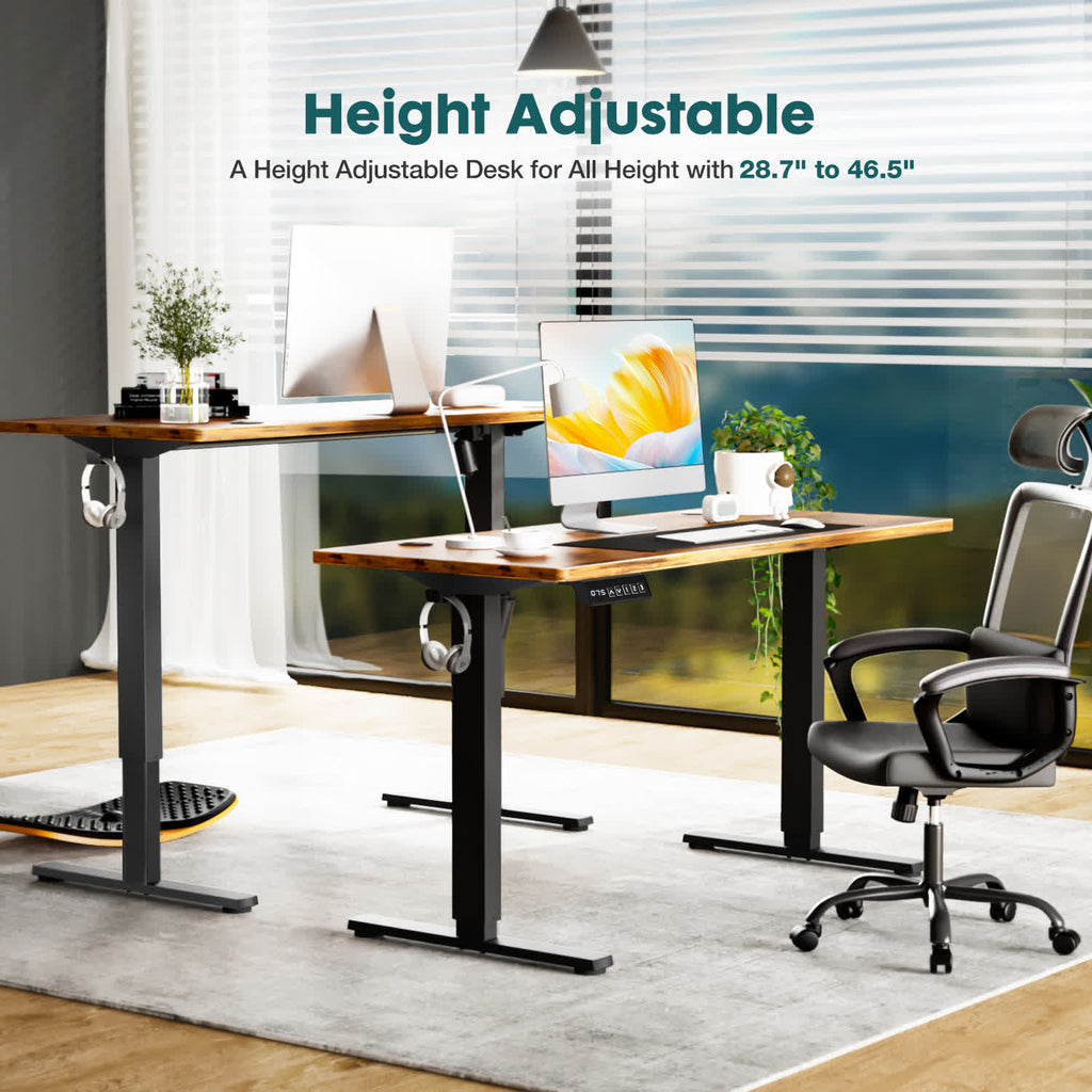 Wooden Height Adjustable Stand Up Desk - image 3
