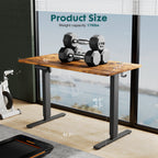 Wooden Height Adjustable Stand Up Desk - image 7