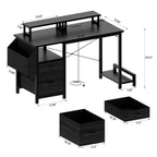 Computer Desk with Large Side Pocket - image 10
