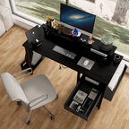 Computer Desk with Large Side Pocket - image 3