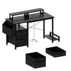 Computer Desk with Large Side Pocket - image 8