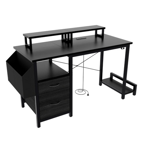 Computer Desk with Large Side Pocket