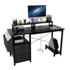 Computer Desk with Large Side Pocket - image 7