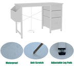 Modern Office Desk with Power Outlet - image 7