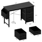 Modern Office Desk with Power Outlet - image 16