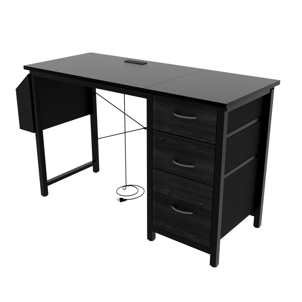Modern Office Desk with Power Outlet - image 20