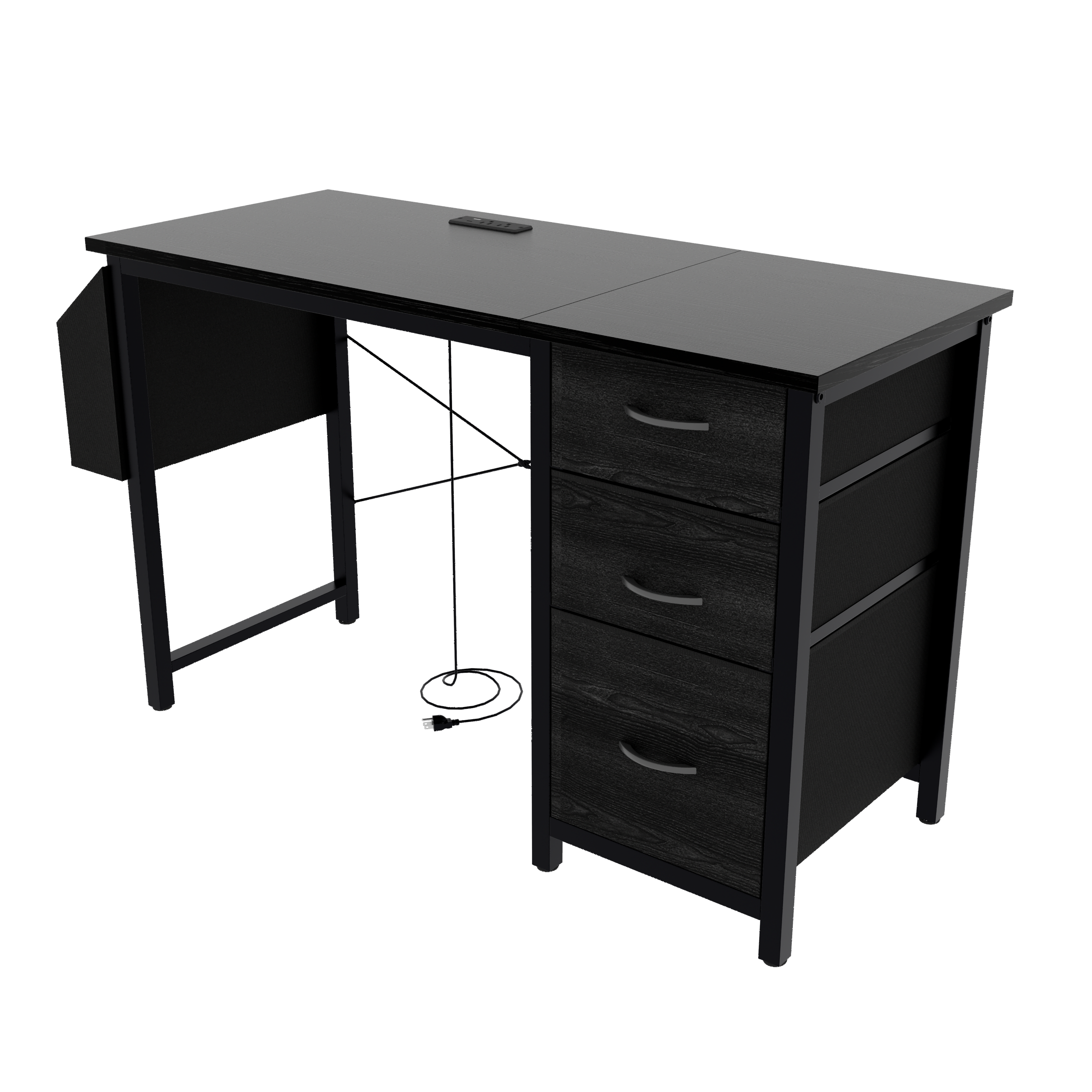 Modern Office Desk with Power Outlet - image 20