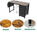Modern Office Desk with Power Outlet - image 28