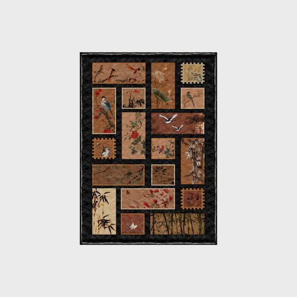 Floral Bird Soft Anti-slip Washable Area Rug - A - 60" x 96" - image 3