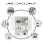 The Bathroom Storage Cabinet Over Toilet - image 8