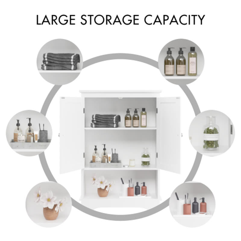 The Bathroom Storage Cabinet Over Toilet - image 8