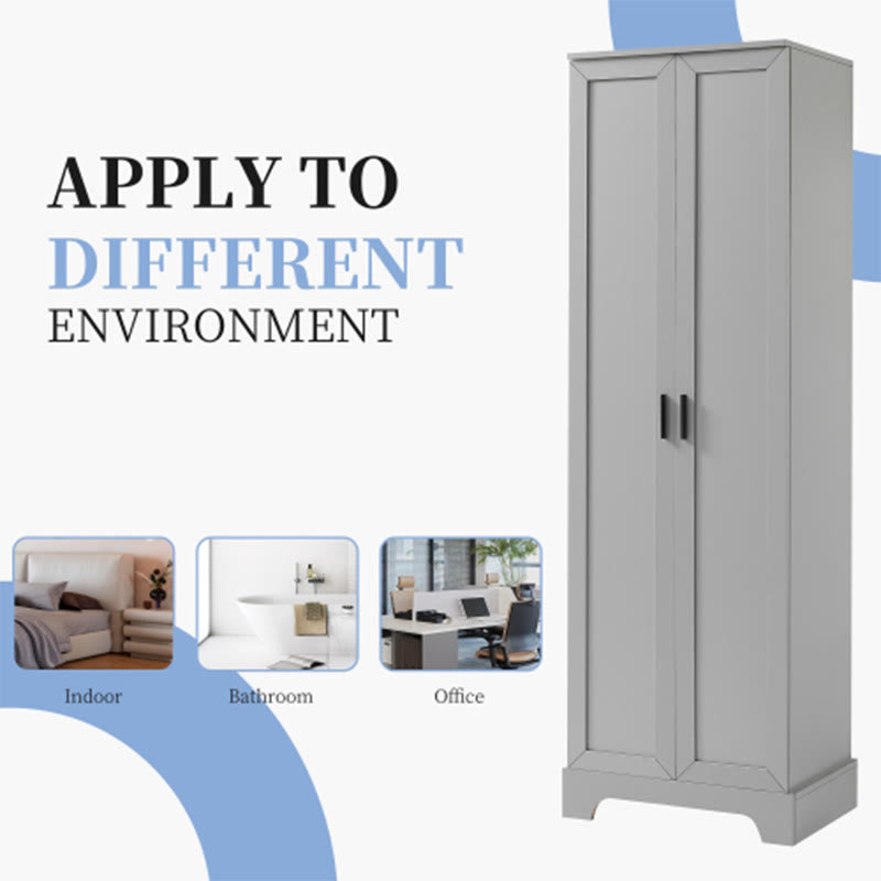 Storage Cabinet With Two Doors For Bathroom - image 4