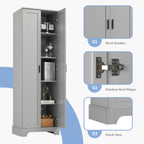 Storage Cabinet With Two Doors For Bathroom - image 6