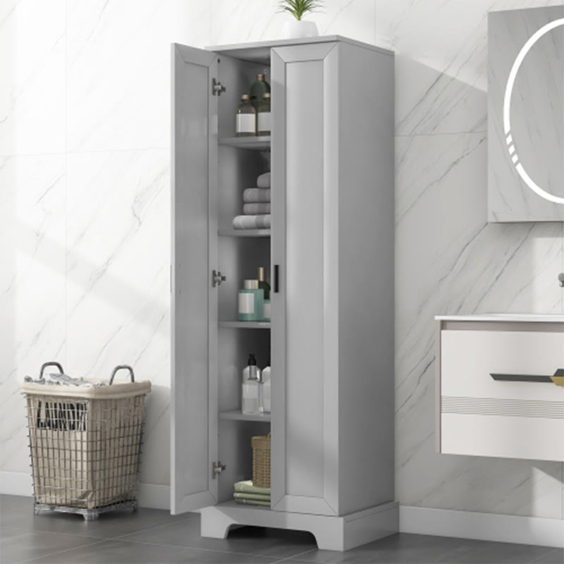 Storage Cabinet With Two Doors For Bathroom - image 2
