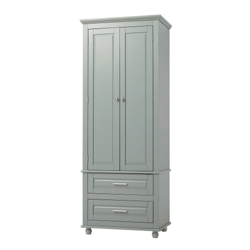 Tall Storage Cabinet With Two Drawers  - image 1