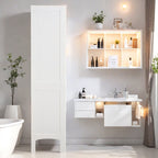 Tall Narrow Storage Cabinet For Bathroom - image 4