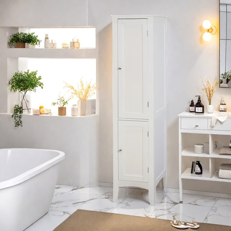Tall Narrow Storage Cabinet For Bathroom - image 2