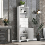 Tall Narrow Storage Cabinet For Bathroom - image 3
