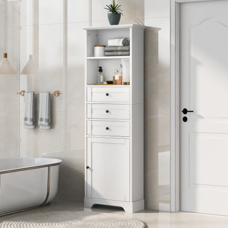 Tall Narrow Storage Cabinet For Bathroom - image 2