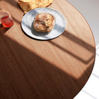 Retro Rubber Wood Dining Table