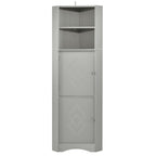Tall Bathroom Corner Cabinet  - image 1