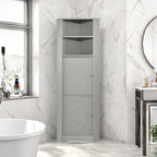Tall Bathroom Corner Cabinet  - image 2