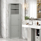 Tall Bathroom Corner Cabinet  - image 3