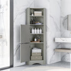 Tall Bathroom Corner Cabinet  - image 5