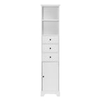 White Tall Bathroom Cabinet - image 1