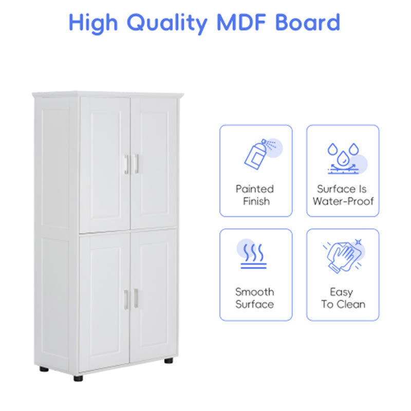 Wide Bathroom Floor Storage Cabinet - image 6